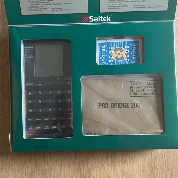 Saitek Pro Bridge 200 Advanced Bridge Computer - Picture 2 of 5